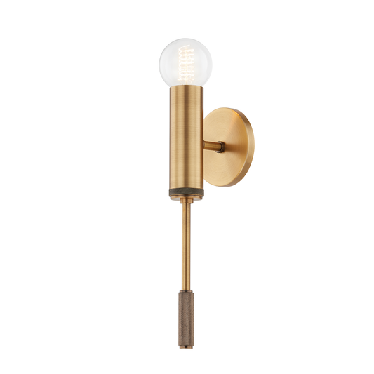 Chino Wall Sconce - 1-Light - Patina Brass - Troy Lighting B1918-PBR
