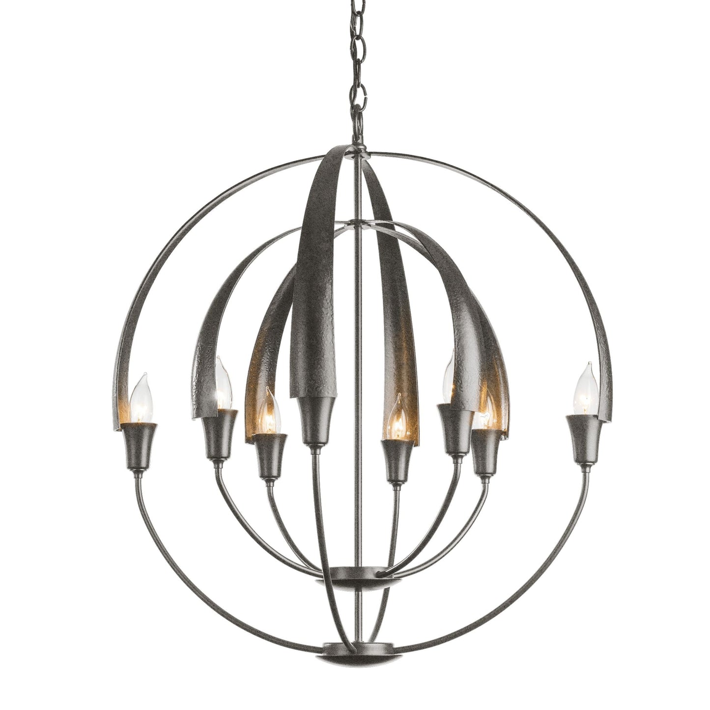 Cirque Large Chandelier - Natural Iron by Hubbardton Forge