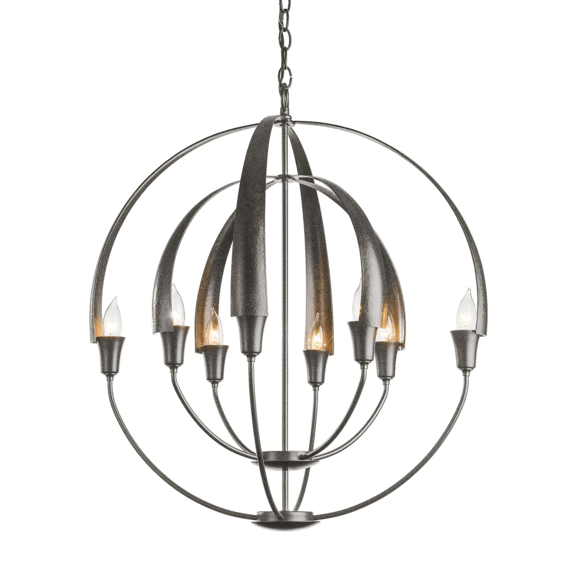 Cirque Large Chandelier - Natural Iron by Hubbardton Forge