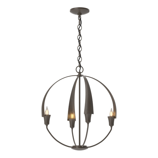 Cirque Small Chandelier - Bronze by Hubbardton Forge