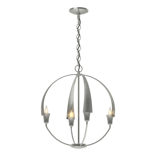 Cirque Small Chandelier - Sterling by Hubbardton Forge