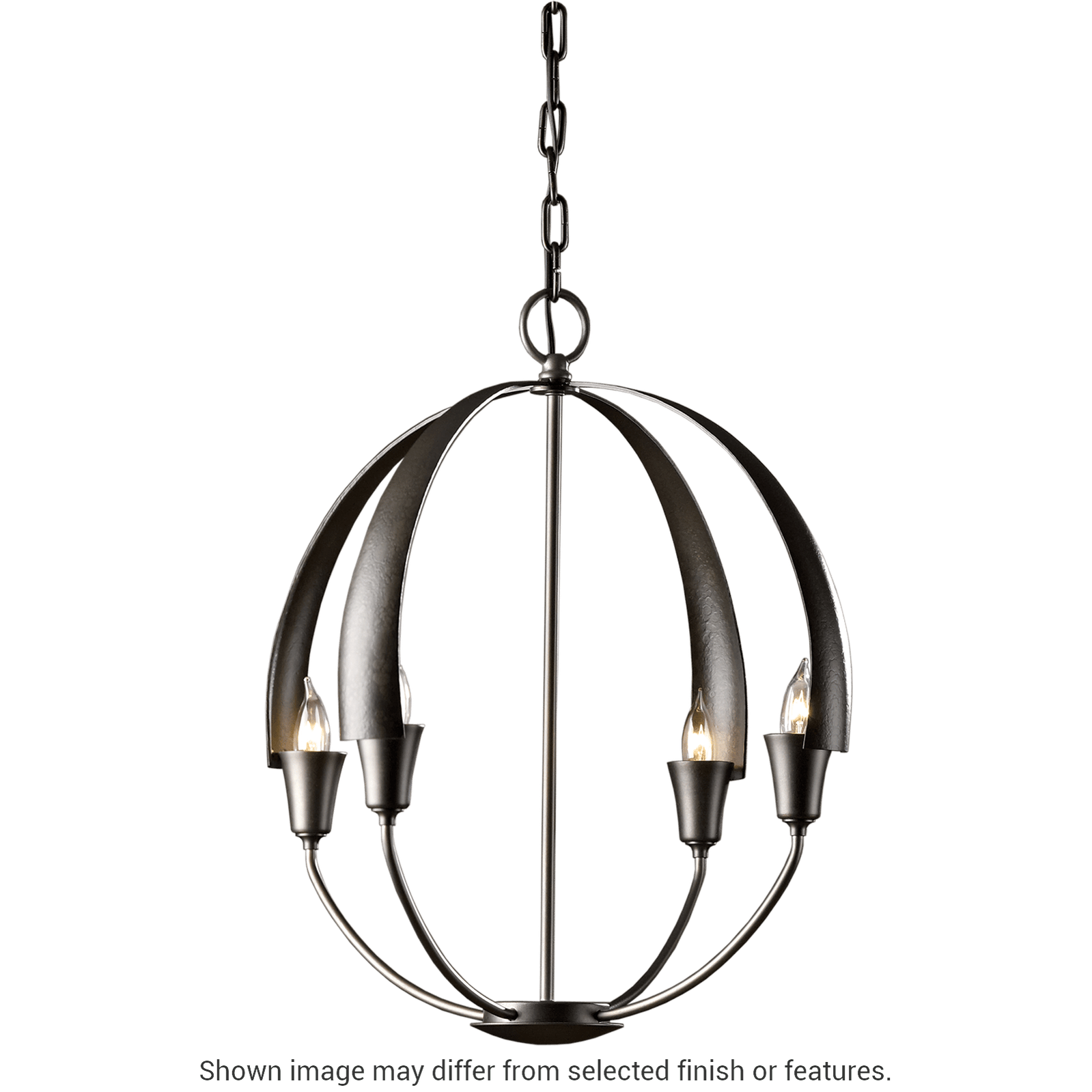 Cirque Small Chandelier - White by Hubbardton Forge