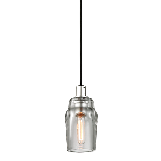 Citizen Pendant - 1-Light - Graphite/ Polished Nickel - Troy Lighting F5993-GRA/PN