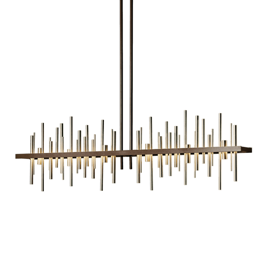 Cityscape Large LED Pendant - Bronze - Soft Gold Accent by Hubbardton Forge