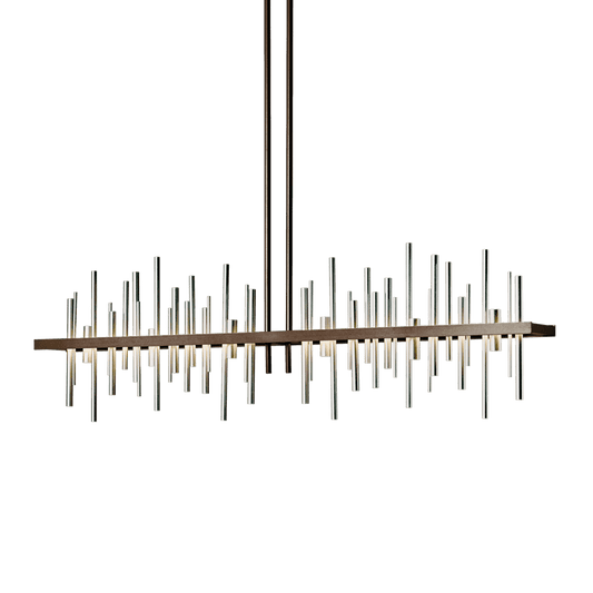 Cityscape Large LED Pendant - Bronze - Sterling Accent by Hubbardton Forge