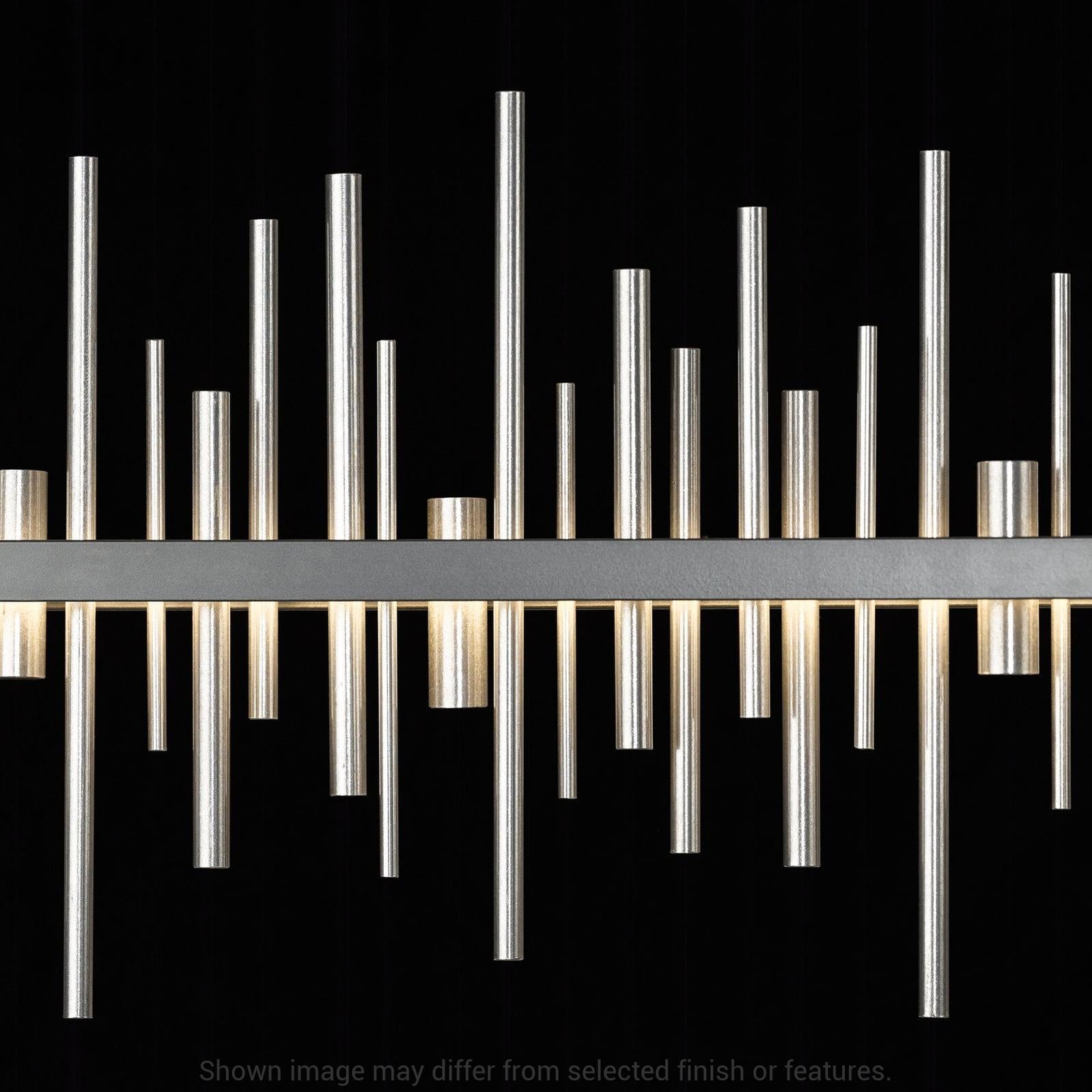 Cityscape Large LED Pendant - White - White Accent by Hubbardton Forge
