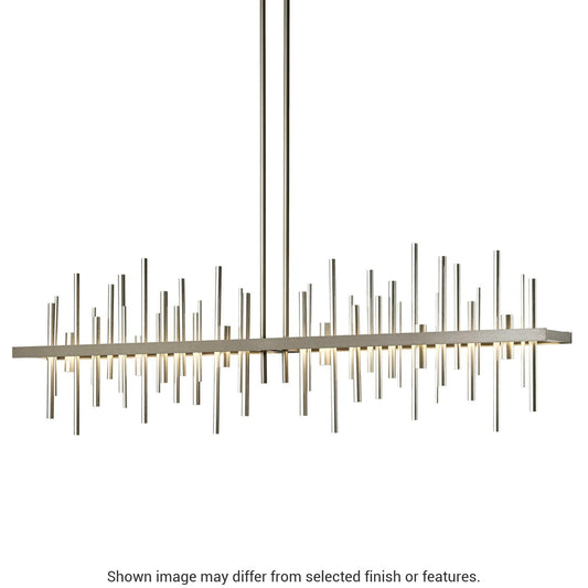 Cityscape Large LED Pendant - White - White Accent by Hubbardton Forge