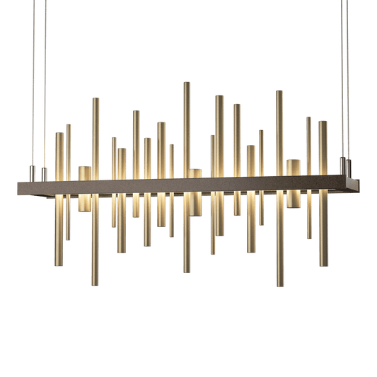 Cityscape LED Pendant - Bronze - Soft Gold Accent by Hubbardton Forge