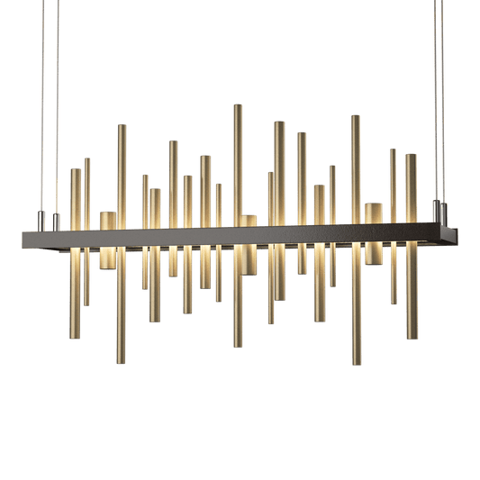 Cityscape LED Pendant - Oil Rubbed Bronze - Soft Gold Accent by Hubbardton Forge