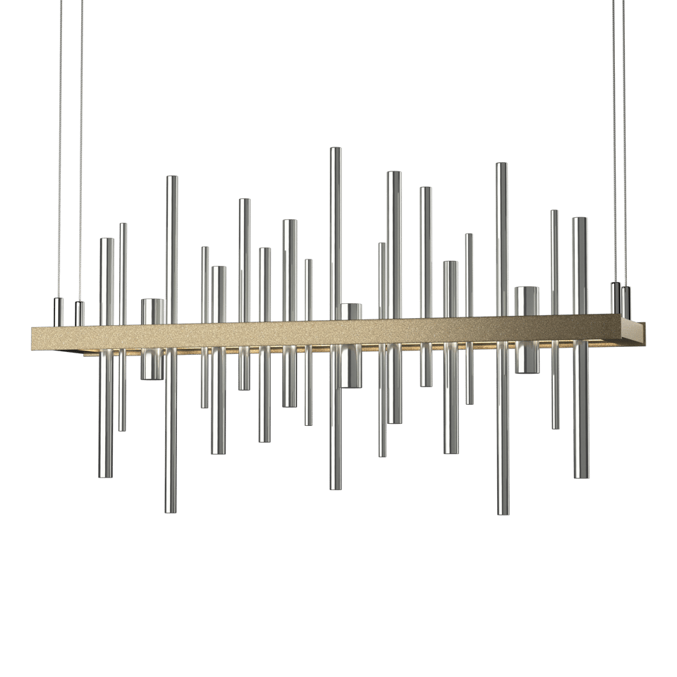 Cityscape LED Pendant - Soft Gold - Sterling Accent by Hubbardton Forge