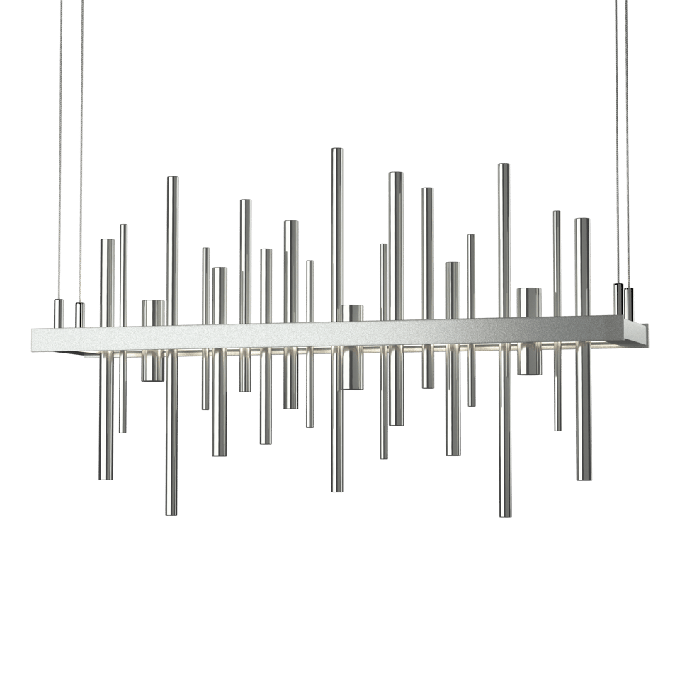 Cityscape LED Pendant - Vintage Platinum - Sterling Accent by Hubbardton Forge