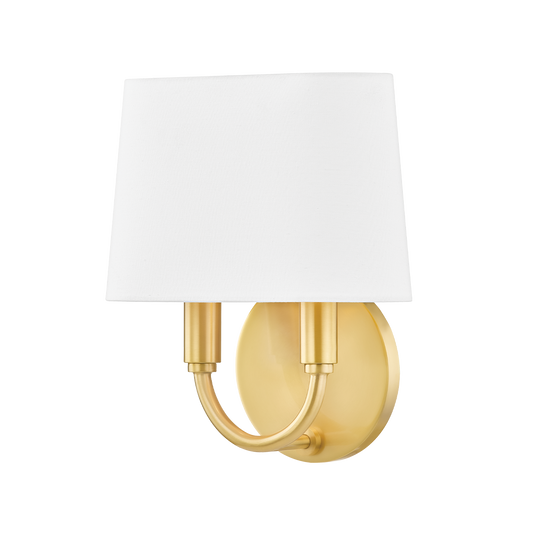 Clair Wall Sconce - 2-Light - Aged Brass - Mitzi H497102-AGB
