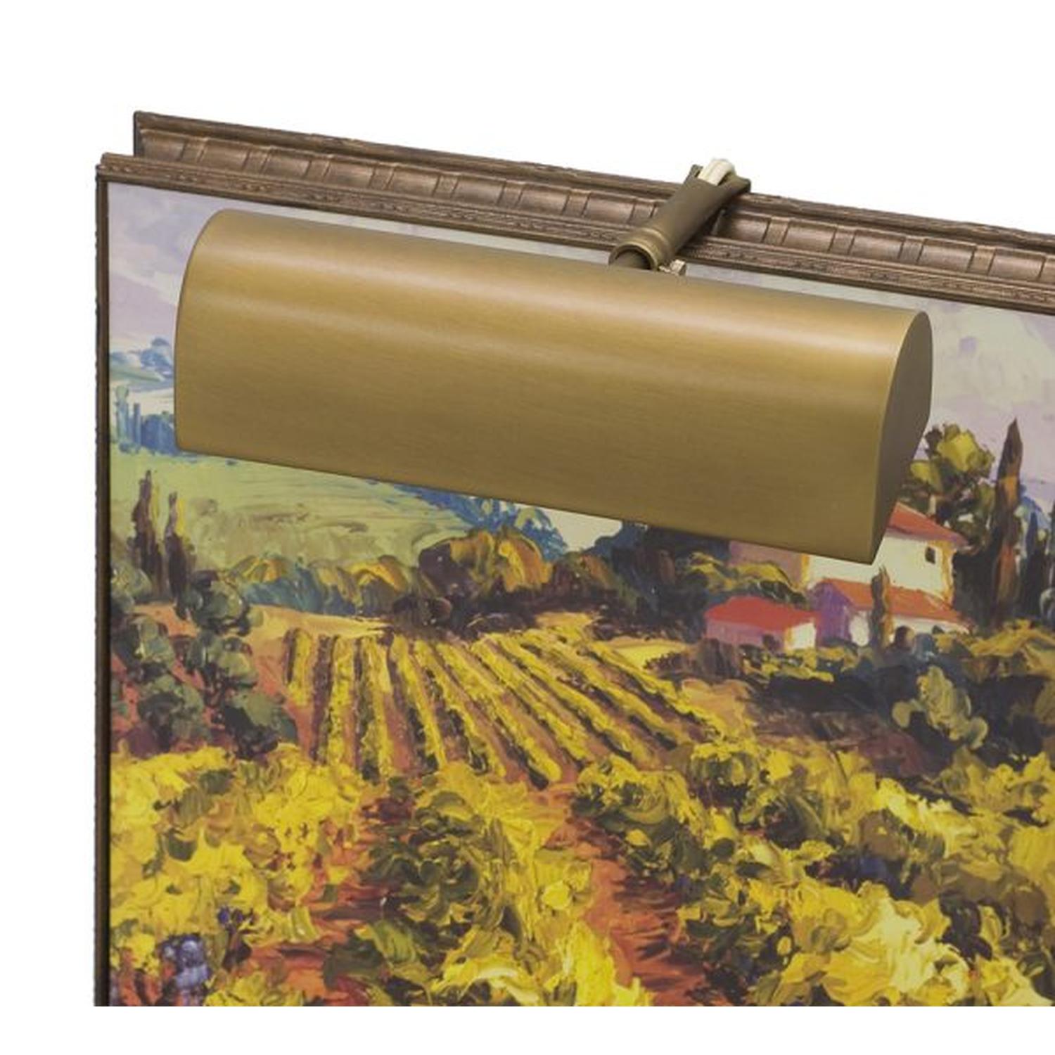 Classic Traditional Picture Light - T8-76 - Weathered Brass by House of Troy