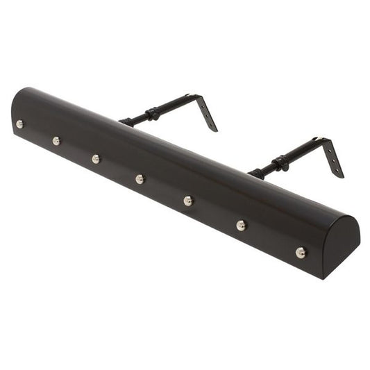 Classic Traditional Picture Light - TB24-BLK/PN - Black with Polished Nickel Accents by House of Troy