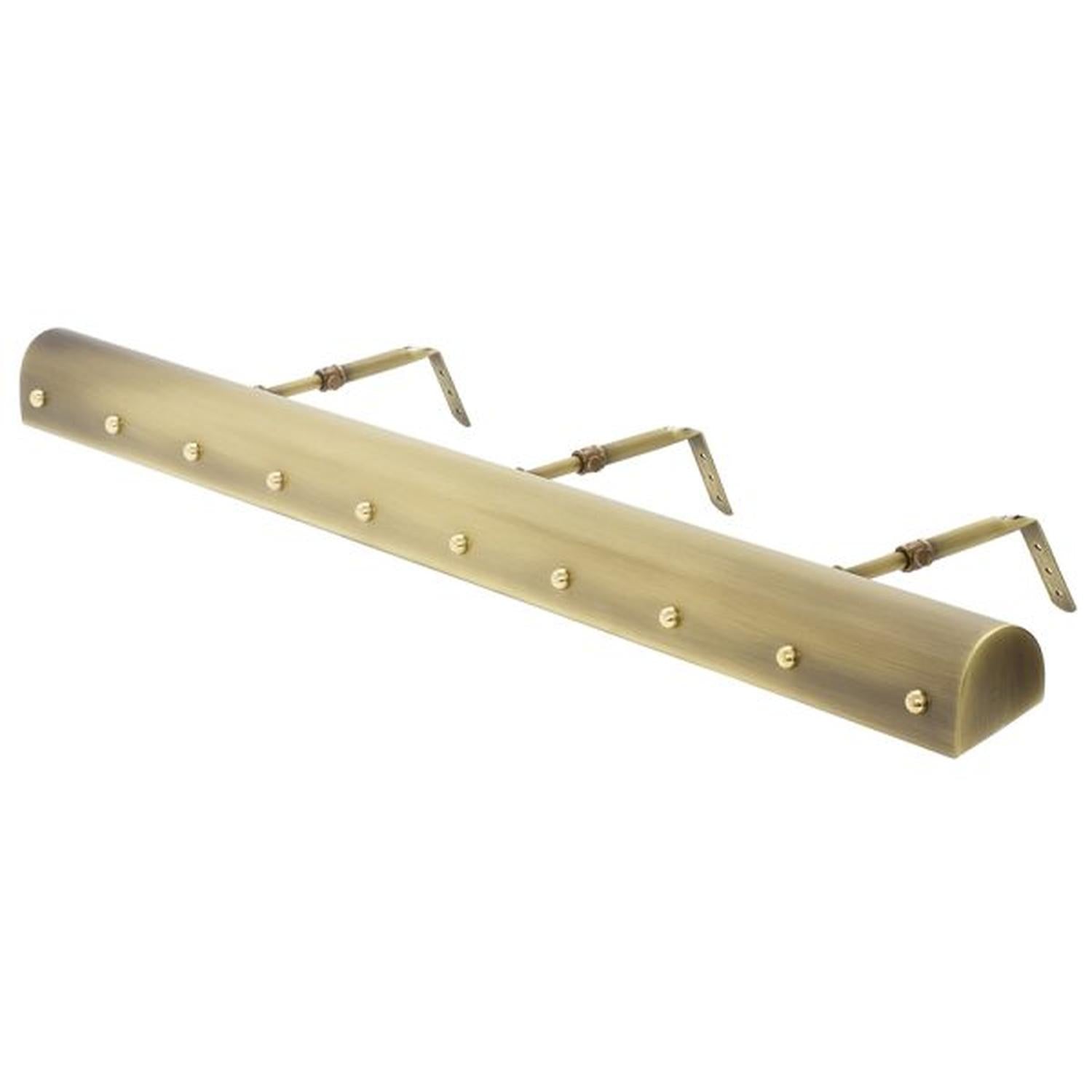 Classic Traditional Picture Light - TB36-AB/PB - Antique Brass with Polished Brass Accents by House of Troy