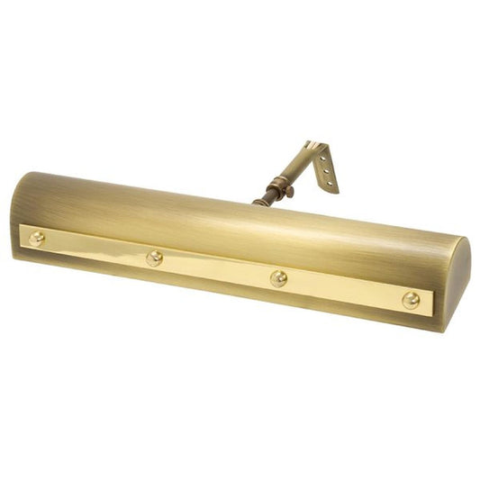 Classic Traditional Picture Light - TR14-AB/PB - Antique Brass with Polished Brass Accents by House of Troy