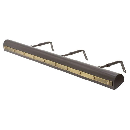 Classic Traditional Picture Light - TR36-MB/AB - Mahogany Bronze with Antique Brass Accents by House of Troy