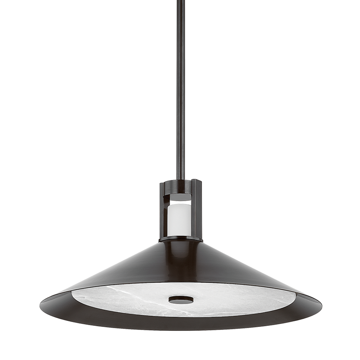 Clermont Pendant - Distressed Bronze by Hudson Valley Lighting