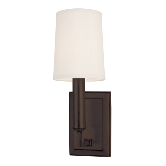Clinton Wall Sconce - 1-Light - Old Bronze by Hudson Valley Lighting