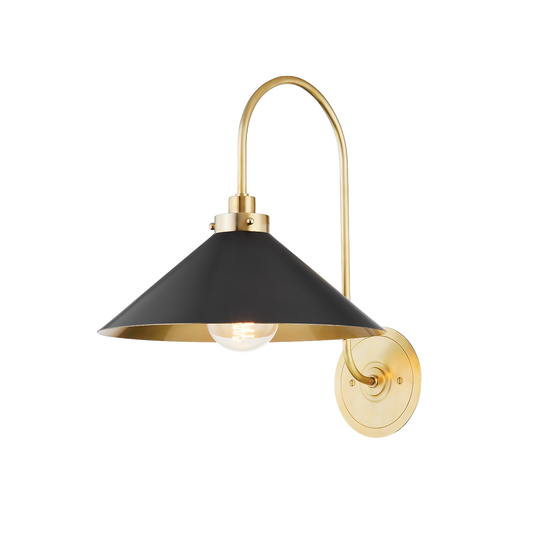 Clivedon Wall Sconce - Aged Brass/Distressed Bronze by Hudson Valley Lighting