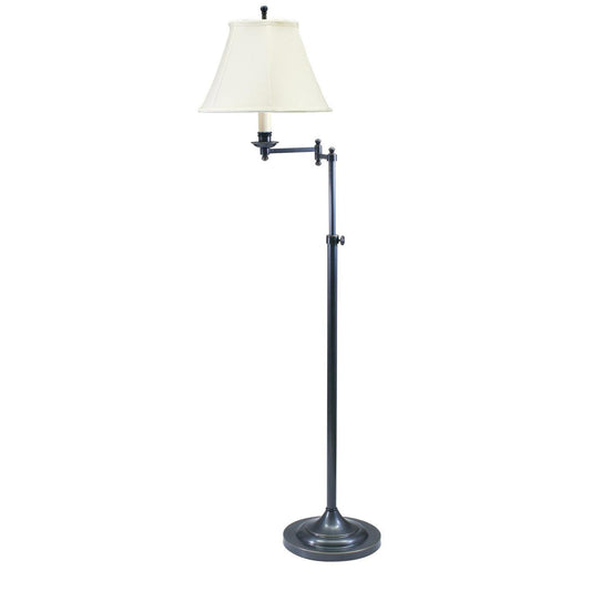 Club Adjustable Swing Arm Floor Lamp - CL200-OB - Oil Rubbed Bronze by House of Troy