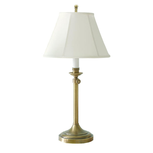 Club Adjustable Table Lamp - CL250-AB - Antique Brass by House of Troy