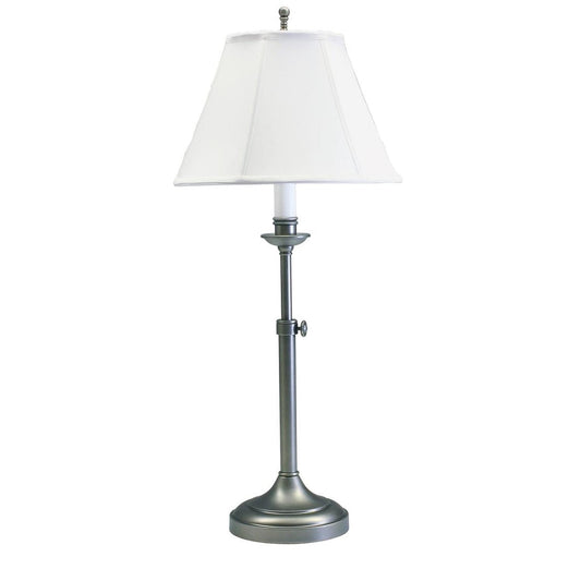 Club Adjustable Table Lamp - CL250-AS - Antique Silver by House of Troy