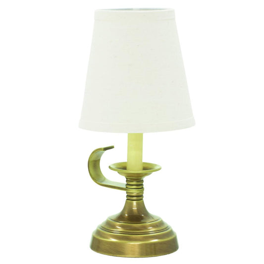 Coach Accent Mini Lamp - CH878-AB - Antique Silver by House of Troy
