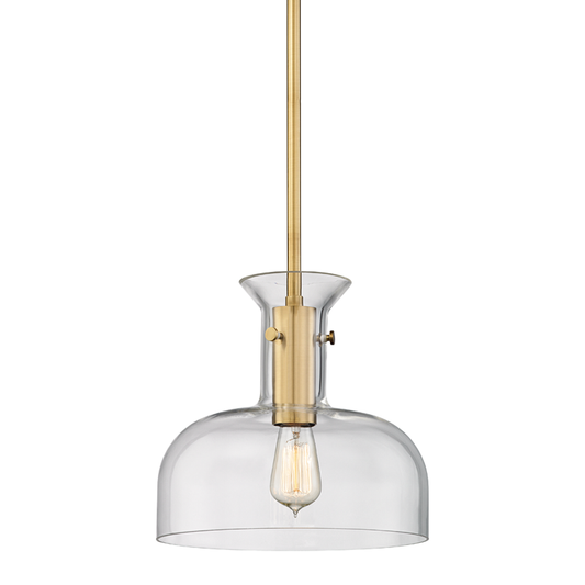 Coffey Pendant - Aged Brass by Hudson Valley Lighting