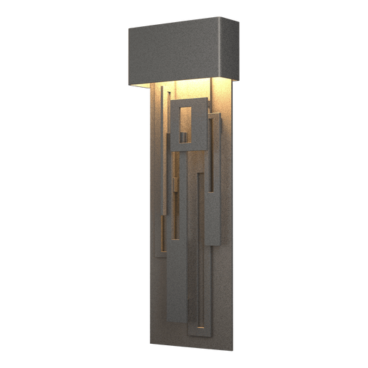 Collage Large Dark Sky Friendly LED Outdoor Sconce - Natural Iron by Hubbardton Forge