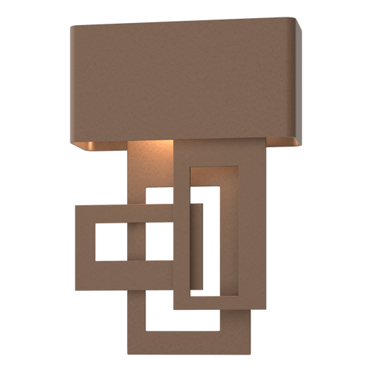 Collage Small Dark Sky Friendly LED Outdoor Sconce - Coastal Bronze - Right-Facing by Hubbardton Forge