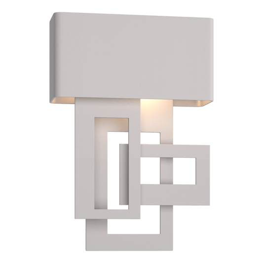 Collage Small Dark Sky Friendly LED Outdoor Sconce - Coastal Burnished Steel - Left-Facing by Hubbardton Forge