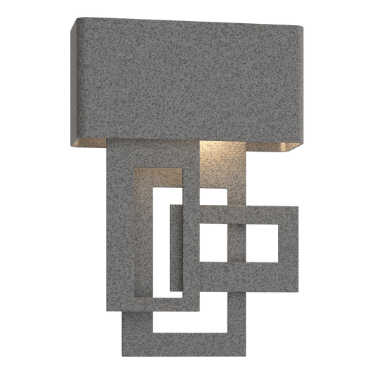 Collage Small Dark Sky Friendly LED Outdoor Sconce - Natural Iron - Left-Facing by Hubbardton Forge
