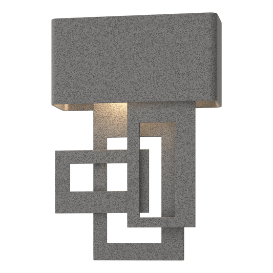 Collage Small Dark Sky Friendly LED Outdoor Sconce - Natural Iron - Right-Facing by Hubbardton Forge