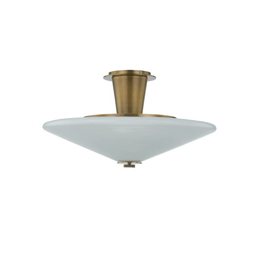 Cologne Flush Mount - 1-Light by Corbett Lighting