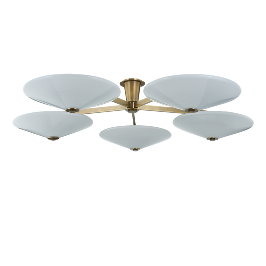 Cologne Flush Mount - 5-Light by Corbett Lighting