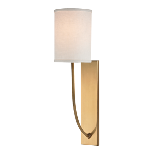 Colton Wall Sconce - Aged Brass by Hudson Valley Lighting