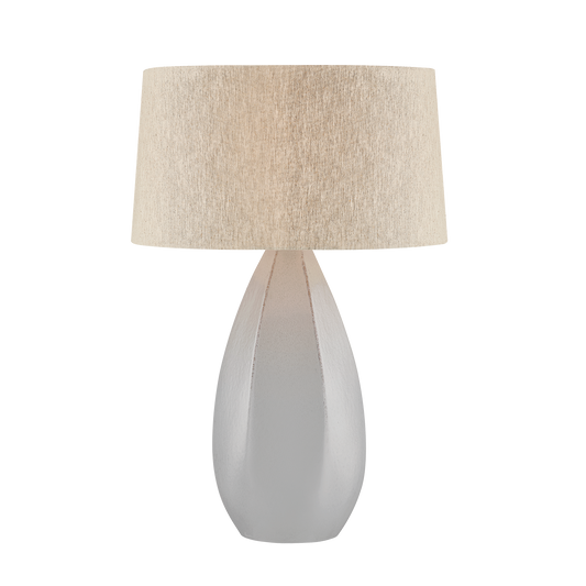 Colwyn Table Lamp - Aged Brass/Ceramic Dove White by Hudson Valley Lighting