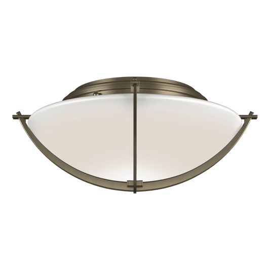 Compass Flush Mount - Soft Gold by Hubbardton Forge