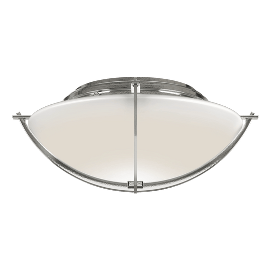 Compass Flush Mount - Sterling by Hubbardton Forge