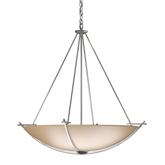 Compass Large Scale Pendant - Sterling - Sand Glass by Hubbardton Forge