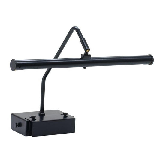 Concert Battery Operated LED Piano and Desk Lamp - CBLED12-7 - Black by House of Troy