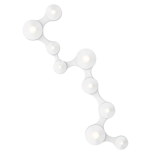 Coral 3-Luminaire Surface LED Surface Mount - Satin White by SONNEMAN