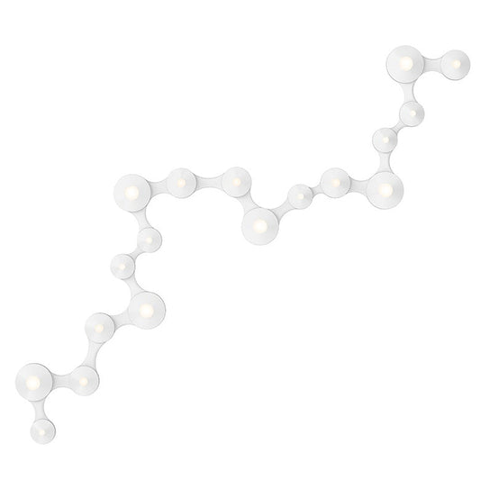 Coral 6-Luminaire Surface LED Surface Mount - Satin White by SONNEMAN