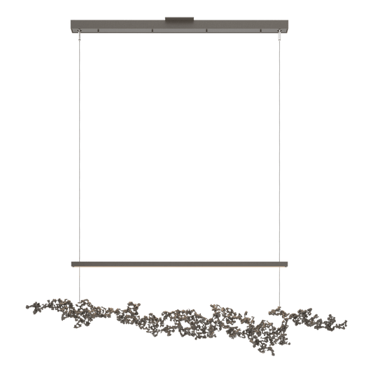 Coral LED Pendant - Dark Smoke by Hubbardton Forge