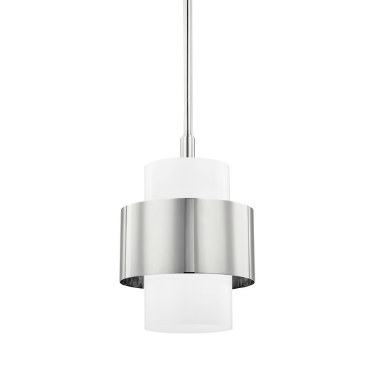 Corinth Pendant - Polished Nickel by Hudson Valley Lighting