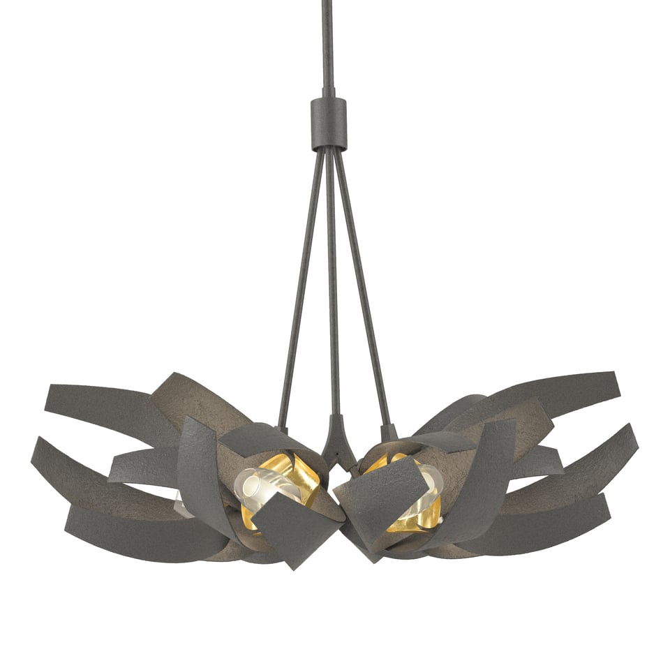 Corona Brass Accent Pendant - Natural Iron by Hubbardton Forge