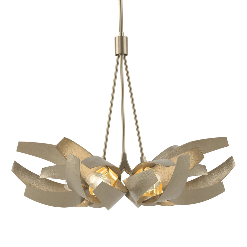 Corona Brass Accent Pendant - Soft Gold by Hubbardton Forge