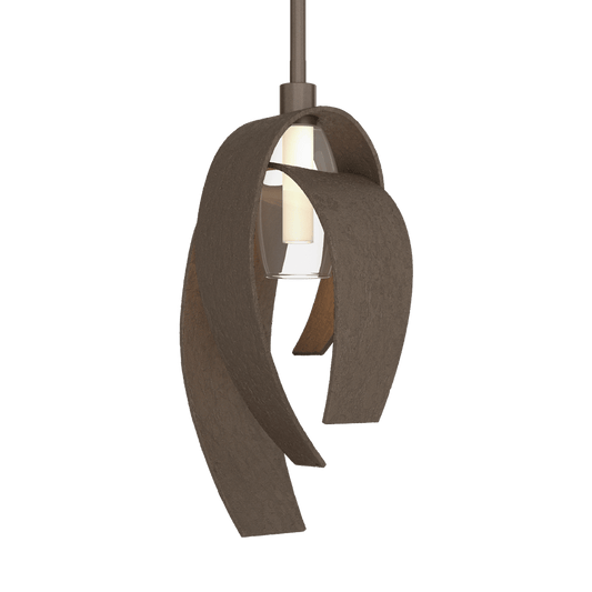 Corona Large Mini Pendant - Bronze by Hubbardton Forge