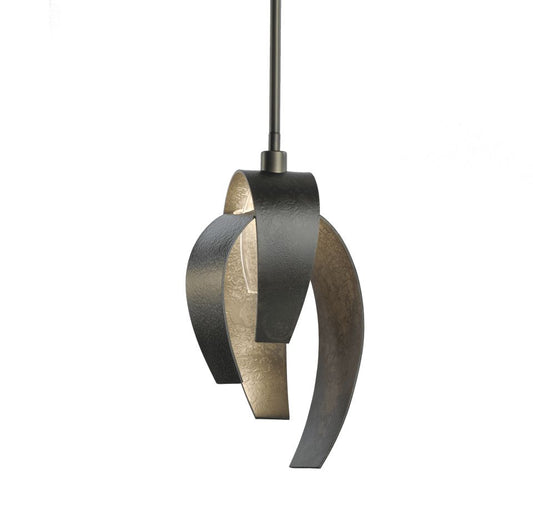 Corona Large Mini Pendant - Dark Smoke by Hubbardton Forge
